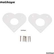 MOLIH 2 Sets Metal Bird House Guard, Aluminum 28mm Diameter Hole Bird House Guard, 32mm Diameter Hol