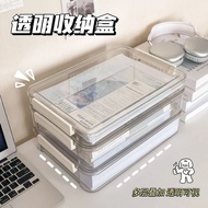 Storage Storage Box File Storage Box Transparent Acrylic Desktop Storage Rack Work Seat Box Data a4 