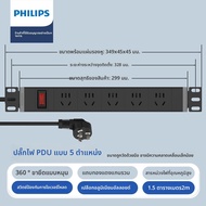 Philips | ปลั๊กไฟอุตสาหกรรม PDU สำหรับตู้ Rack