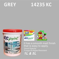 GREY 14235 KC ( 1L or 5L ) KCC PAINT INTERIOR KORETON PRO PROFESSIONAL SERIES INTERIOR EMULSION MATT