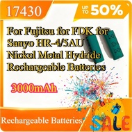 17430 3000mAh Rechargeable Battery for Fujitsu for FDK for Sanyo HR-4/5AU Nickel Metal Hydride Recha