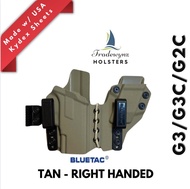 Premium Bluetac Kydex Holster with Spare Pouch for Taurus G3 / G2C / G3C / PT111 | Flexible Kydex Ho