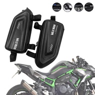 For ZH2 motorcycle modified side bag waterproof triangle side bag hard shell bag