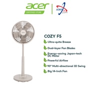 ACERPURE COZY F5 AF555-20R SILENT AIR CIRCULATOR STAND FAN - BROWN PINK