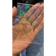 7-color shimmer sicker