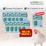 Spirafeed Broiler Chicken Concentrate | 7 DAYS OF FAT QUICKLY CHICKEN | 35 DAYS BW 2.7kg
