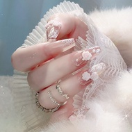 Spring Wearing Nails Manicure Pure Desire Nail Patch Fake Nails Flower Lady Manicure Patch U6826.4.2