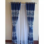 Gorden Jendela motif verona  gorden motif bunga untuk pintu dan jendela gorden ruang tamu set