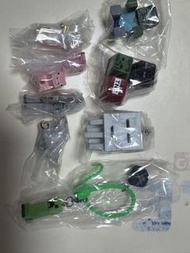 Minecraft key chain公仔