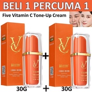 Cream Toning, Cream Fast, 30G, No Smoothing Cream, Five Vitamin C, Smoothing Cream VC, Light Toning 