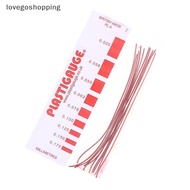 [LGO] PL-A Bearing Plastic Clearance Gauge Measuring Clearance Gauge 0.025-0.175 Mm Bearing Clearanc