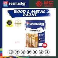 5L (Colourful) Seamaster 6600 Superglo High Gloss Finish  Wood and Metal Paint / Cat Besi dan Kayu