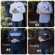 [[ baju koko pria kemeja koko hadroh koko modern