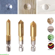 dreamedge12 Countersink Drill Bit Set HSS Countersink Drill Bit Set Hex Shank HSS Counterbore Reamer