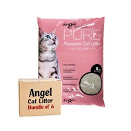 Angel Pure Premium Cat Litter Unscented 8.0kg Bundle Package