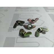 M6 Butterfly Nut M6 Wingnut/ M6 Yellow Ear Nut/