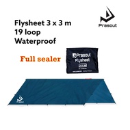 TENDA Flysheet / Tarpaulin Tent Prasout 3x3 M
