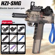 Electric Water Gun Toy Gun Uzi Black/White 3.7v 500mAh Water Blaster
