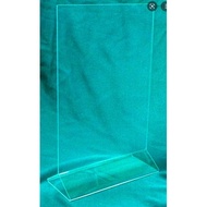 A4 Vertical mica Menu Shelf