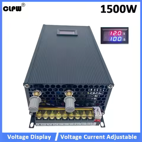 Universal 0-28VDC Power Supply Switching 53.6A 1500W Driver Transformer 110V 220V AC To DC 28V SMPS 