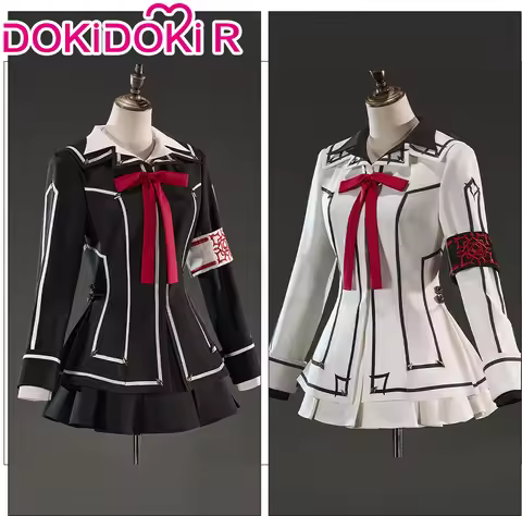 Clan Kaname Yuki Cross Cosplay Costume Anime Vampire Knight DokiDoki-R Women Men Uniform Souen Ruka 