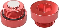 Bevinsee 2pcs Differential Fill Plug with O-Ring Compatible with BMW E46 E90 E60 F10 Z4 Z3 Replaced 