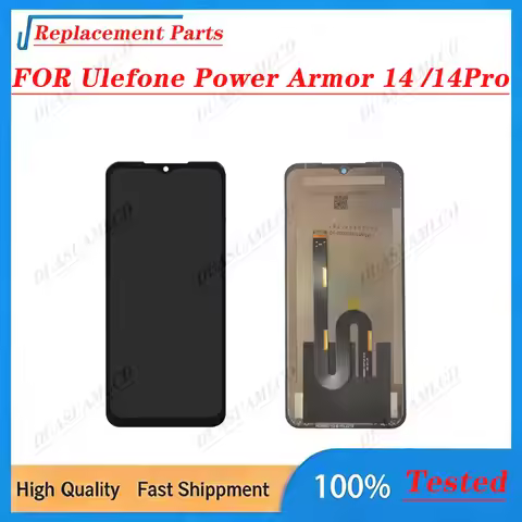 6.52" LCD Touch Screen Digitizer Assembly For Ulefone Power Armor 14 / Power Armor 14 Pro Replacemen