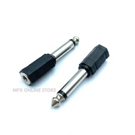 6.3MM mono plug to 3.5MM socket adapter MA-62/C