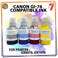 (PREMIUM)  Canon GI-76 GI76 GI 76 Compatible Ink Refill Pigment Ink for Canon PIXMA GX6070 GX7070