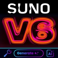 SUNO V6 AI MUSIC GENERATION ACCESS STUDIO PRO/PREMIER PLAN🎵CREATE CUSTOM SONGS WITH LYRICS & VOCALS