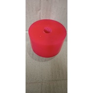 MESIN MERAH PU d 8x5 red polyurethane rubber roll for skewer machines etc