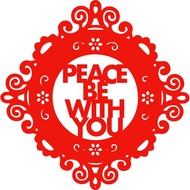 CNY Easy Stick-On Design - Peace be with you (78C)