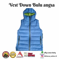 Jaket, Jaket rompi outdoor, vest, rompi Windbreker, tebal, bulu angsa