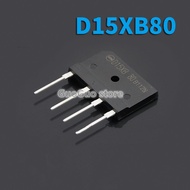 2pcs D15XB80 D15SB80 15A/800V Induction Cooker Rectifier Bridge can replace T15XB60 D15XB60 6I3S