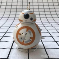 Hot-selling 2025 Bulk Star Wars Doll Wars BB-8 Robot BB8 Clockwork Movable Touch Sounding Ornaments 