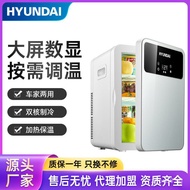 Home Car Mini Fridge Small Dormitory Refrigerated Single Person Office Cosmetics Milk Storage Box20L