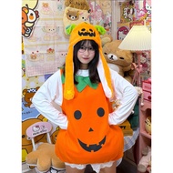 costume cosplay costume adult Halloween Adult Pumpkin Outfit - Abstract Funny Party Wear