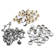 30 Set 15MM Snap Fastener Screw Kit Stainless Steel Push Button Cover for Plane Tent Boat Camping Car Canopy Accessories Tools