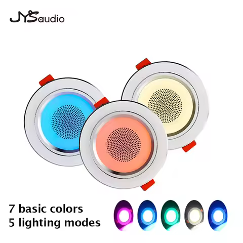 Mini Smart Music LED Ceiling Lights Modern APP Control Bedroom Kitchen Lighting Audio Downlight Blue