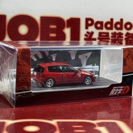 Hobby Japan Hobby Japan Honda Civic EG6 1/64 Car Model Red Initial D Coating Zhuangsi Shingo Doll