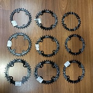 bicycle mtb single chain ring 32t 34t 36t 38t 42t 46t bcd 104 bcd 96 shimano sh direct mount gxp ova