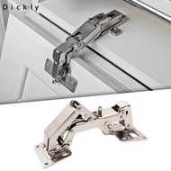 [Dickly] 180 Degree Hinge Frameless Cabinet Hinge Adjustable Mounting Hydraulic