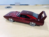 Jada Fast & Furious 7 1969 Dodge Charger Daytona 1:24 Diecast #97060 ไม่มีกล่อง