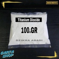 Titanium Dioxide Titan Food Whitening Powder 100.Gr Rs0