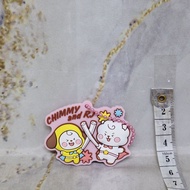 GANTUNGAN BT21 Chimmy RJ Rubber Gumi Ver 2 Keychain BT 21 Rubber