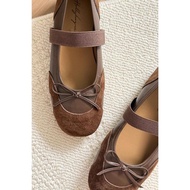 Astoria Ballet Leather Flats Brown