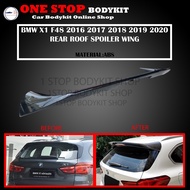 BMW X1 F48 2016-2020 REAR ROOF SPOILER WITH PAINT (PIANO BLACK) ABS SKIRT LIP BODYKIT