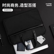 Deli A4 Briefcase Information Bag Business File Bag 63751 Computer Conference Bag File Bag Handbag Z