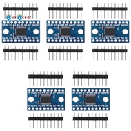 gangong5Pcs TXS0108E 8 Channel Logic Level Converter Bi-Directional High Speed Full Duplex Shifter 3