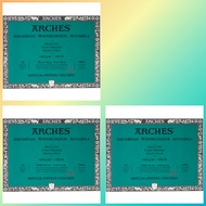 [ORIGINAL] ARCHES WATERCOLOUR AND WET MEDIA BLOCK COLD PRESSED 640G 10'S (AVAILABLE IN 2 SIZES)